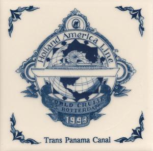 2 ss rotterdam 1993 trans panama canal