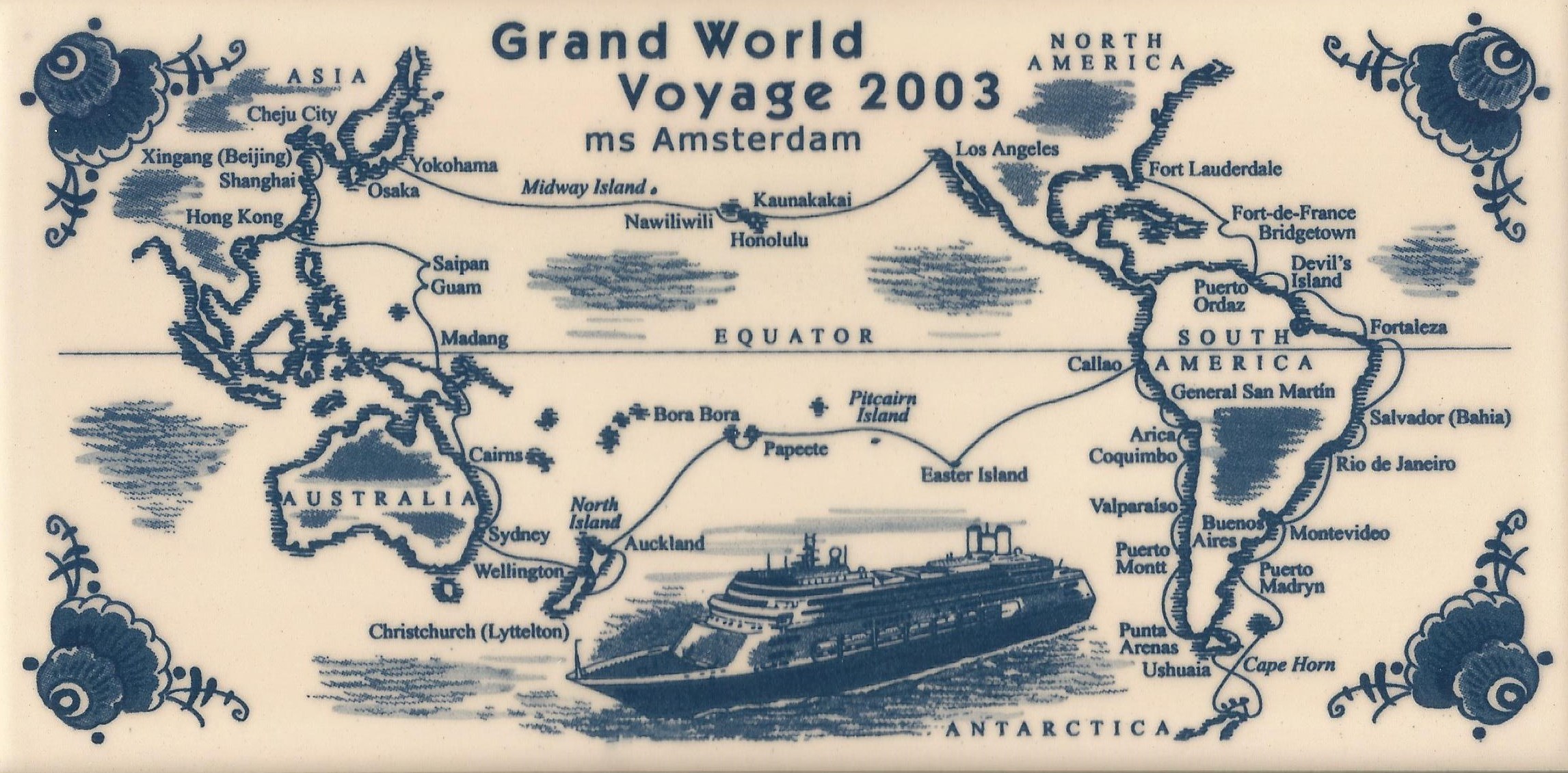 38 grand world voyage amsterdam 2003